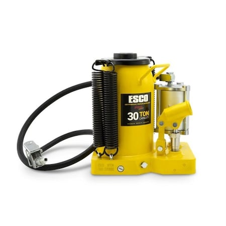 Esco Equipment 30 Ton Had Pro Series Air Hydraulic Bottle Jack 10383